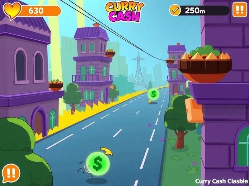 Curry Cash Dash gameplay screenshot